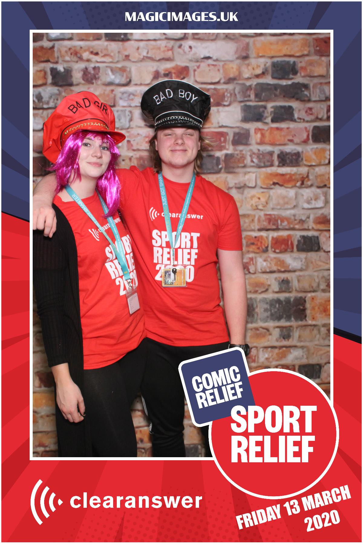 Clear Answer Sport Relief | View more photos from the event at gallery.magicimages.uk/u/MagicImages/Clear-Answer-Sport-Relief